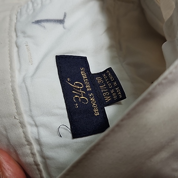 BROOKS BROTHERS 346 STRETCH ADVANTAGE KHAKI MEN'S CHINO REGULAR FIT - Picture 6 of 6